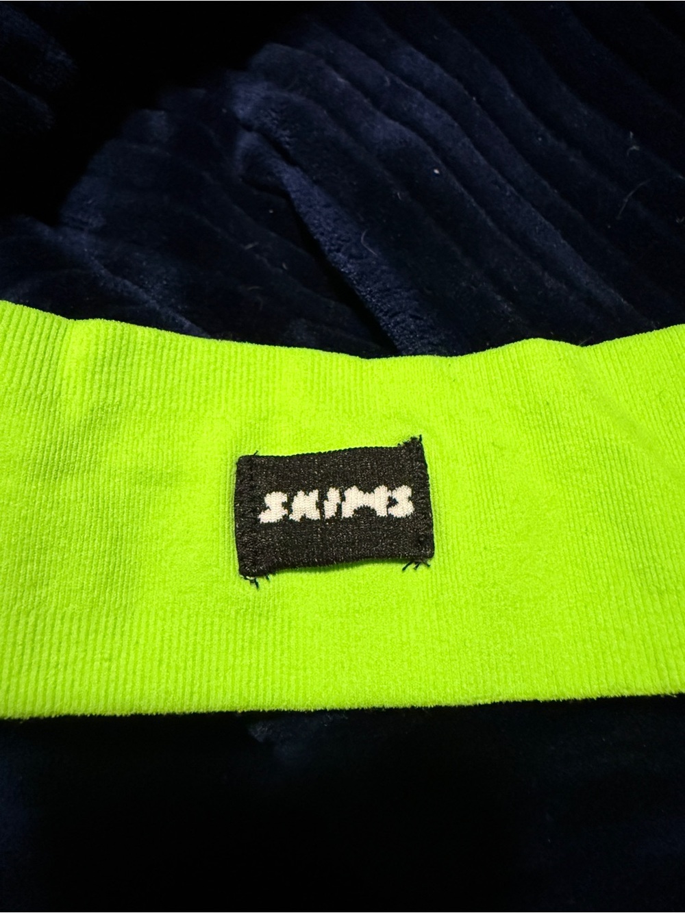 SKIMS Seamless Headband - Neon Green